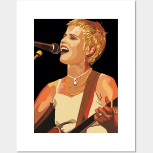 dolores o'riordan cranberries Posters and Art